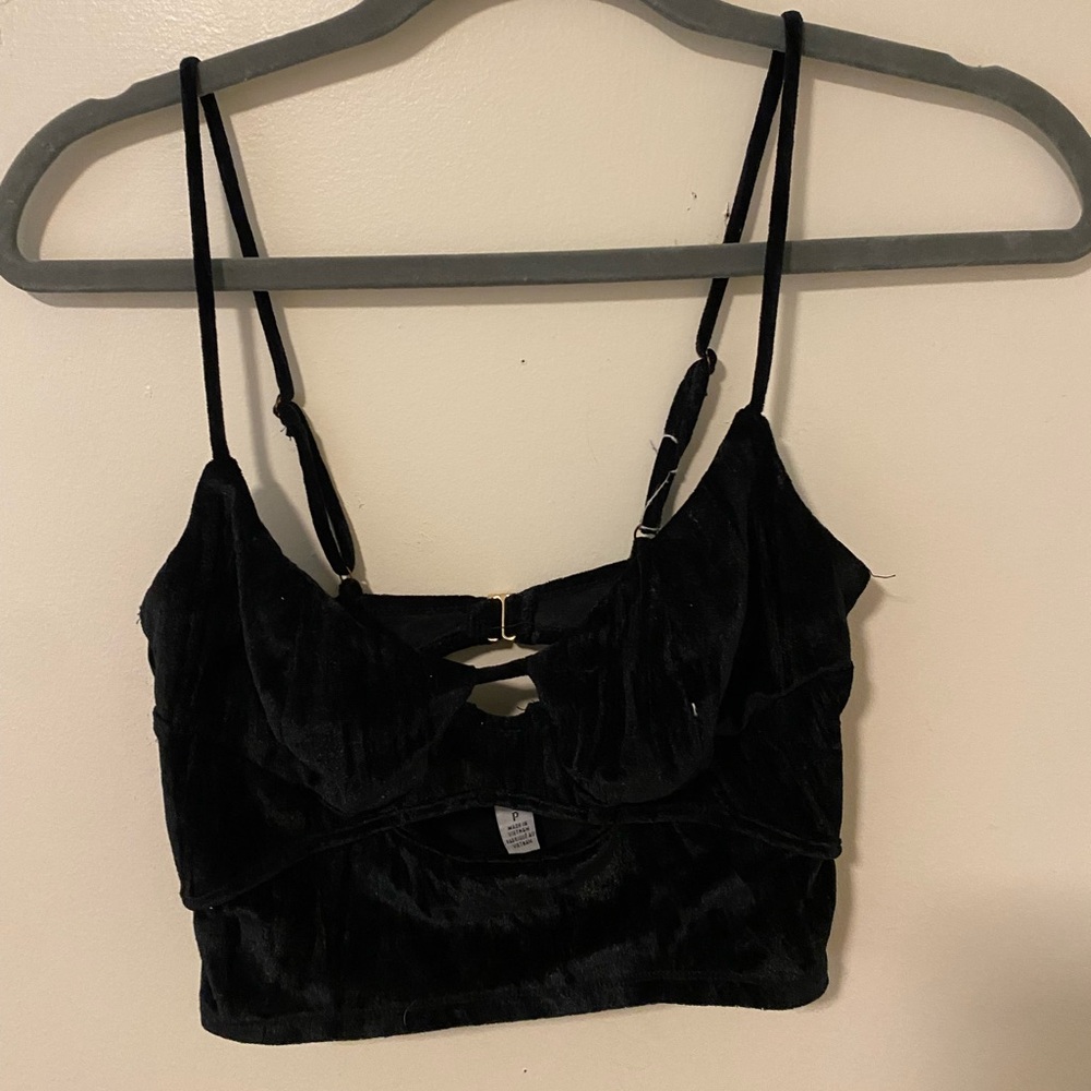 urban outfitters black going out top